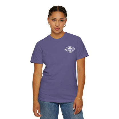 "Not Dead Yet - Winged Skull", Unisex T-shirt
