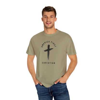 "America First Christian" #05, Unisex T-shirt (Light Colors)