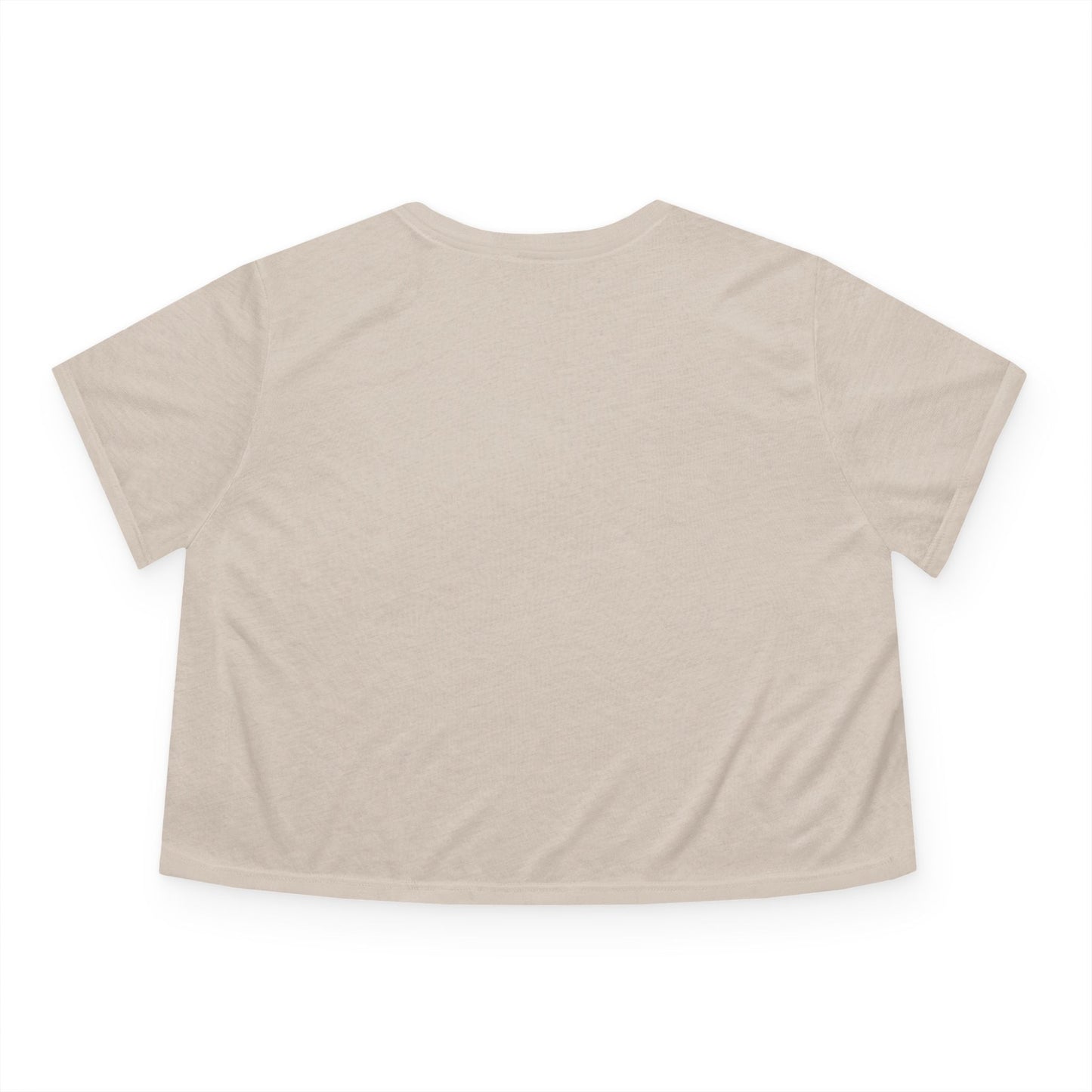 "Humans are Omnivores", Women's Flowy Cropped Tee