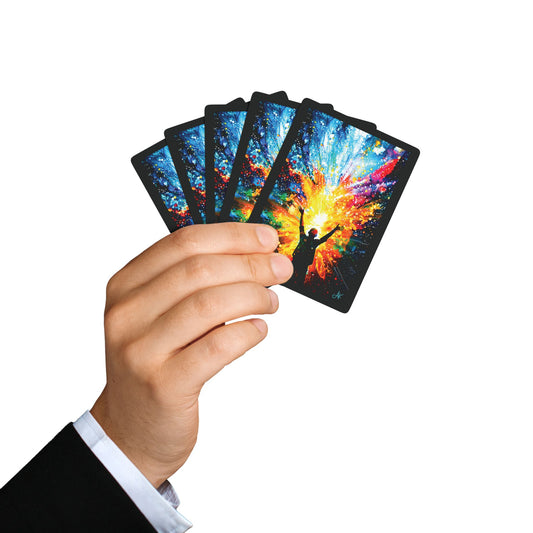 "Unfathomable", Christian Fine Art Playing Cards (Void Black)