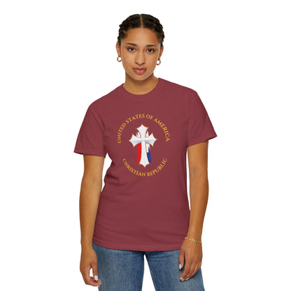 "USA - Christian Republic" #12, Unisex T-shirt