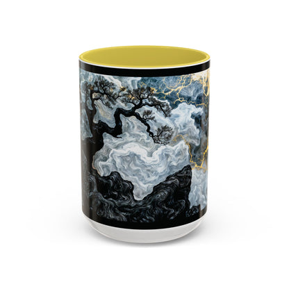"An Crann Naomh (Gaelic) - The Sacred Tree (English)", Colorful Mugs (11oz & 15oz)