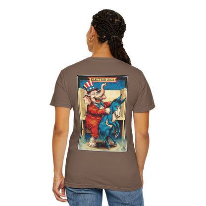 "MAGA Spanked the Donkeys 2024", Unisex T-shirt (Light Colors)