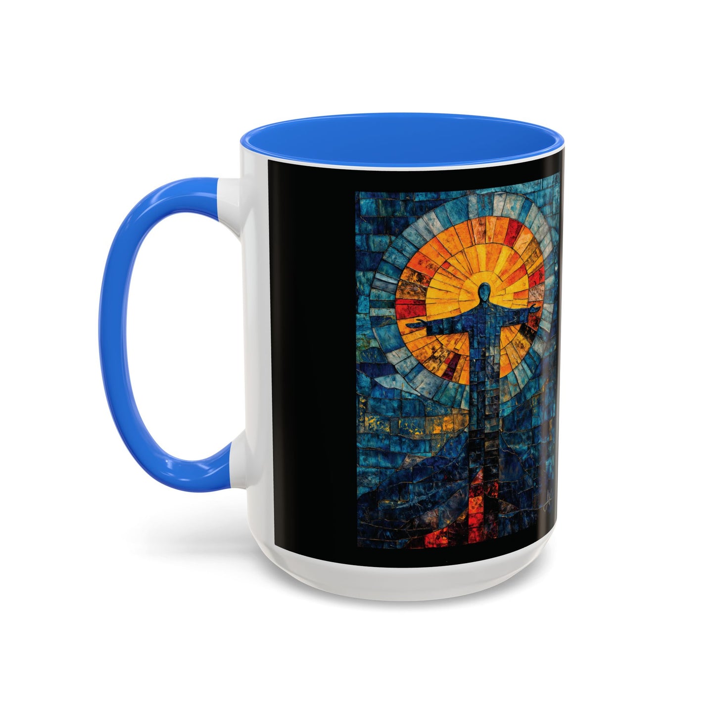 "Alpha and Omega - Revelation 22:13", Colorful Mugs (11oz, 15oz)