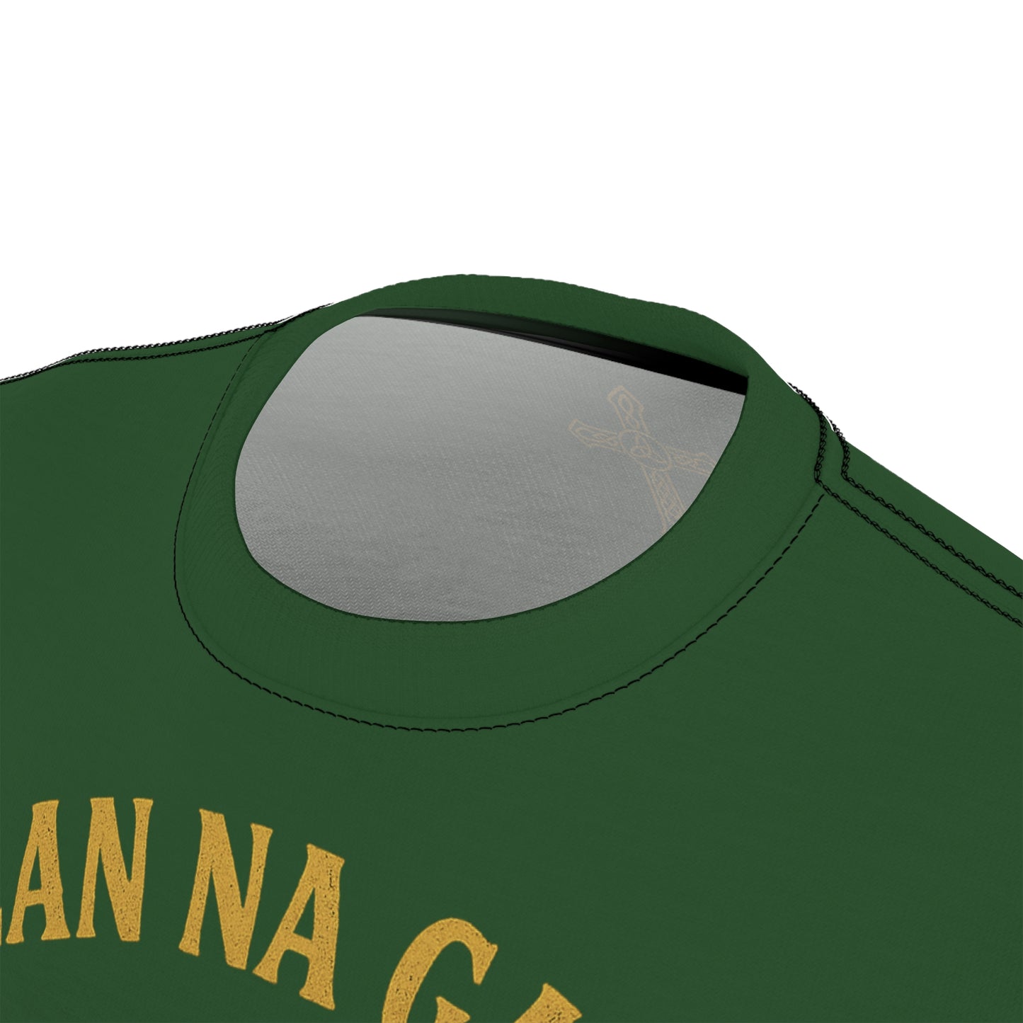 "Clan na Gael - Irish American", Unisex T-shirt (Brithemain Green)