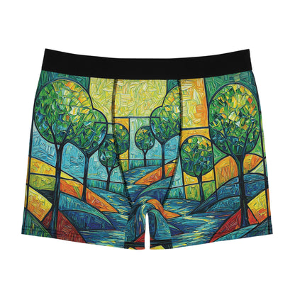"River Add" #02, Men's Boxer Briefs