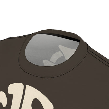 "Retro Jesus", Unisex T-shirt (Turkish Coffee)