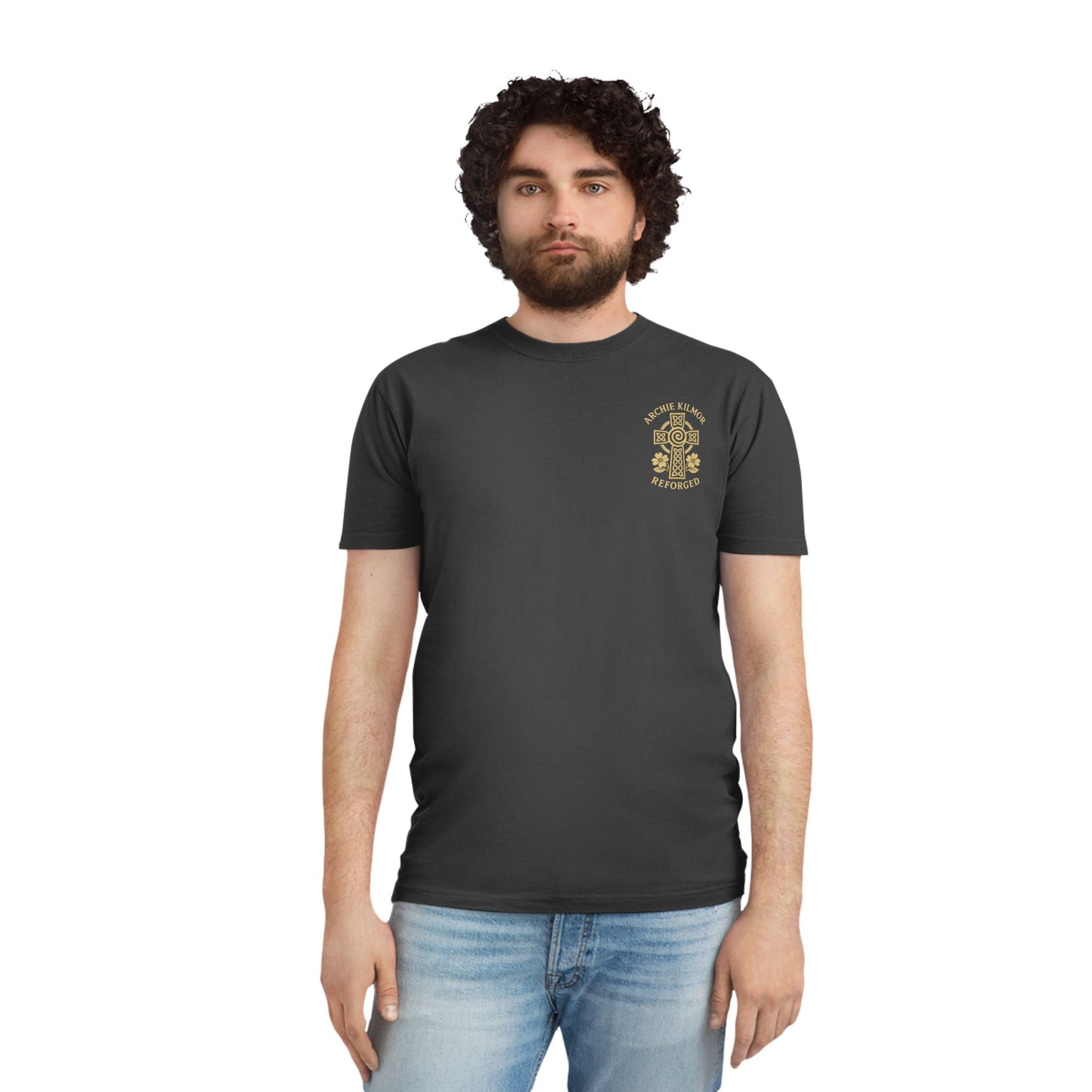 "Archie Kilmor Cross - Reforged", Unisex Faded Shirt