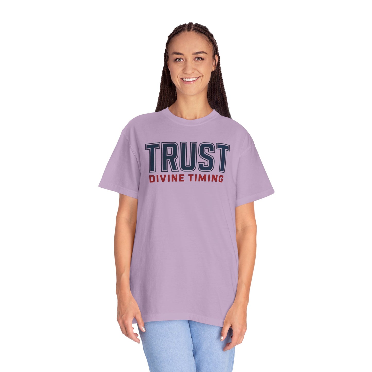 "Trust Divine Timing" #02, Unisex T-shirt