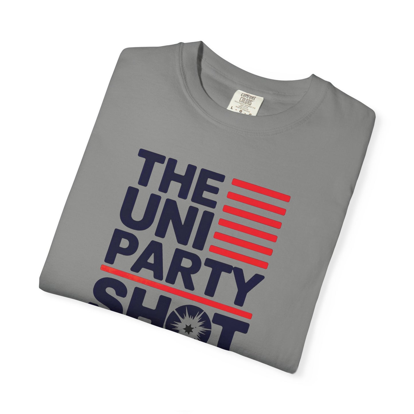 "The Uniparty Shot President Trump" #01, Unisex T-shirt