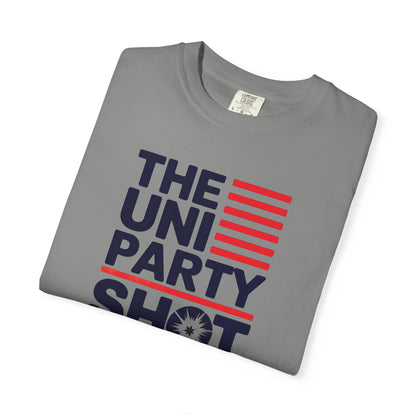 "The Uniparty Shot President Trump" #01, Unisex T-shirt