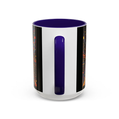 "Illuminated by Grace - 2 Corinthians 4:6", Colorful Mugs (11oz & 15oz)