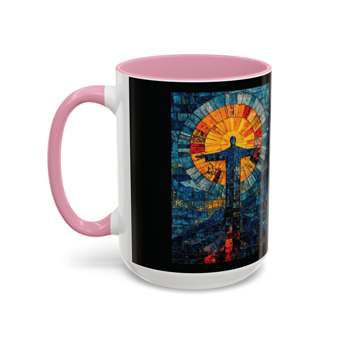 "Alpha and Omega - Revelation 22:13", Colorful Mugs (11oz, 15oz)