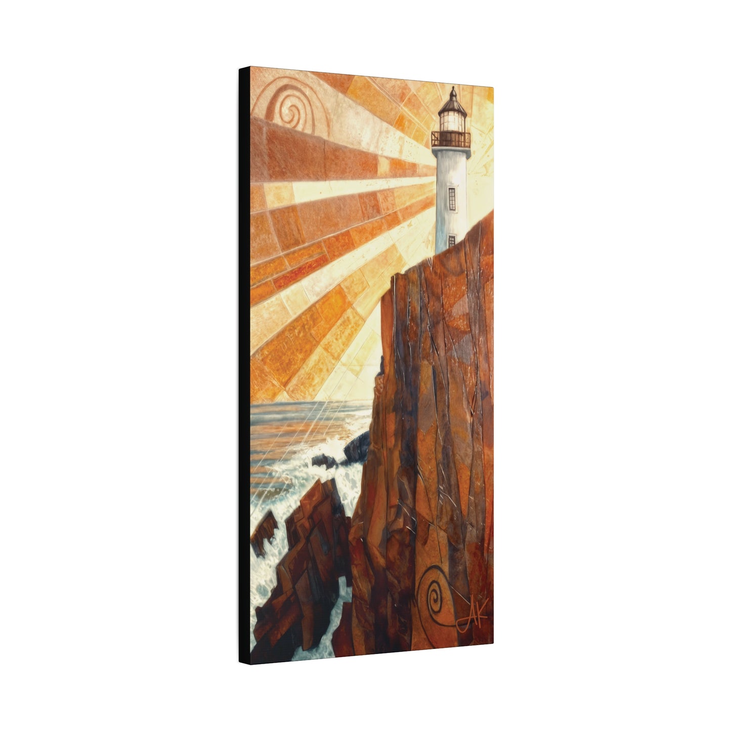 "Light on the Western Edge", Fine Art Matte Canvas, Stretched, 1.25"