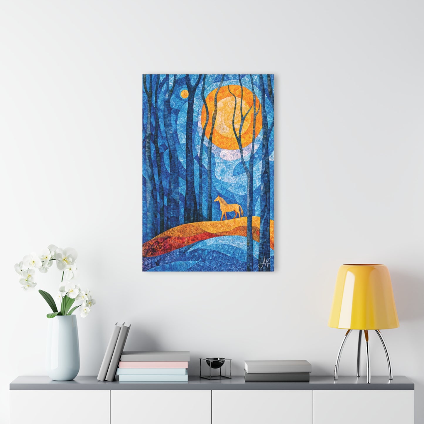 "Bathing in Early Morning's Light", Fine Art Acrylic Wall Prints (French Cleat Hanging)