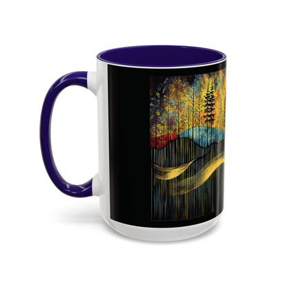 "Sacred Resonance", Colorful Mugs (11oz, 15oz)