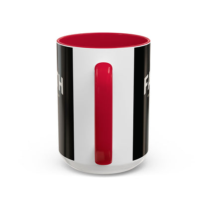 "Faith Overcomes Fear", Colorful Mugs (11oz, 15oz)