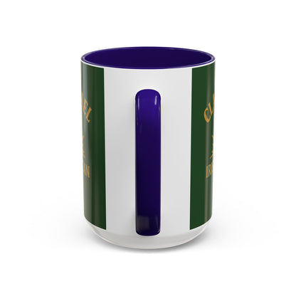 "Clan na Gael - Irish American", Colorful Mugs (11oz, 15oz) (Brithemain Green)