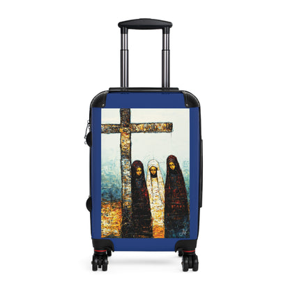 "At-the-Foot of the Cross - John 19:25", Suitcases (Dark Blue)