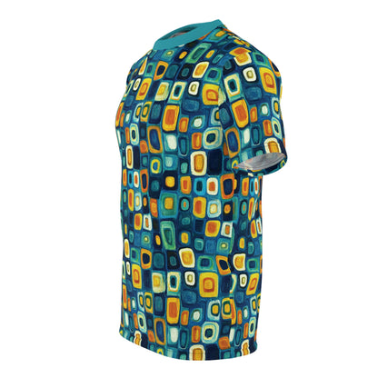"Soul Mosaic", Unisex Tee (Columba Blue Collar)