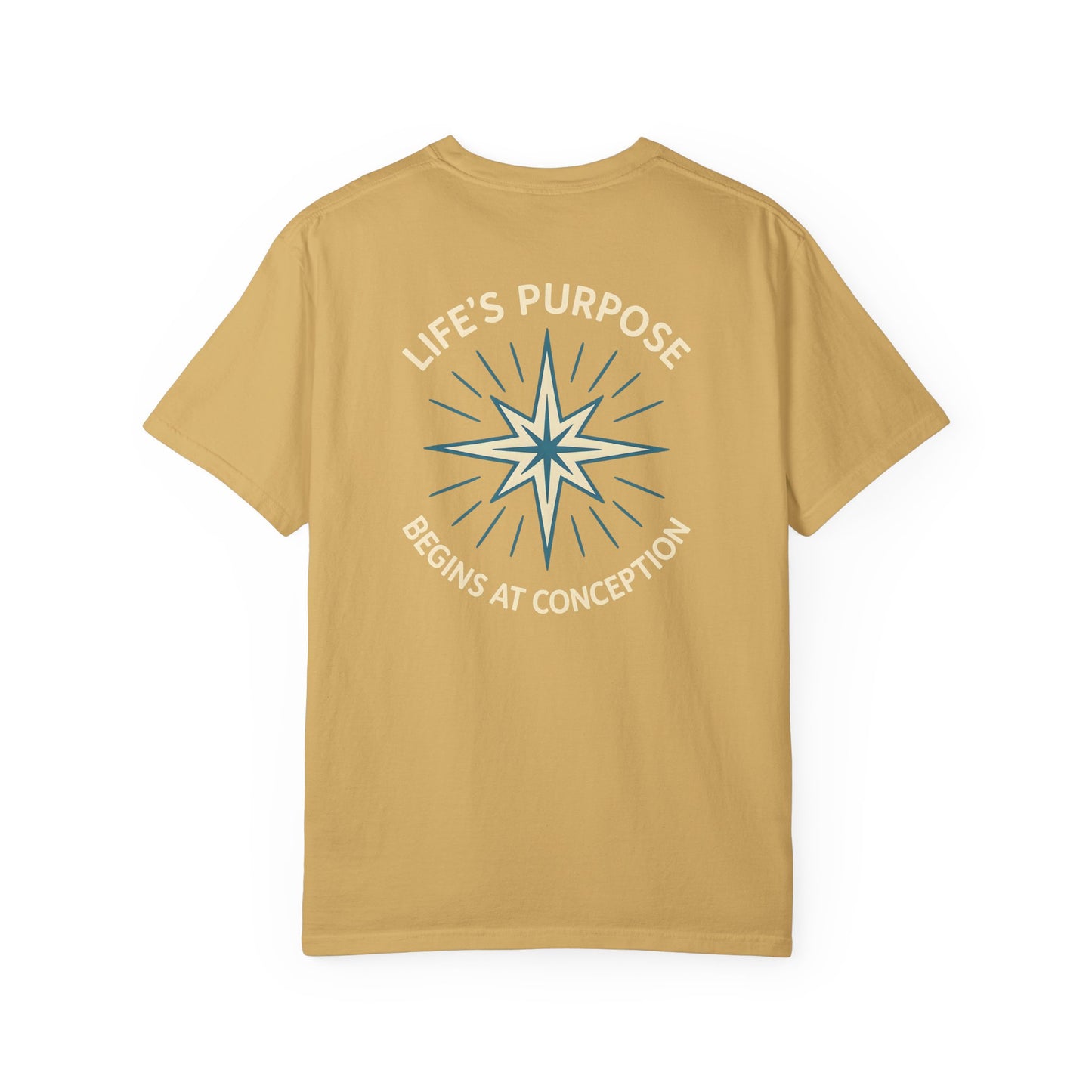 "Life's Purpose Begins at Conception #01", Unisex T-shirt