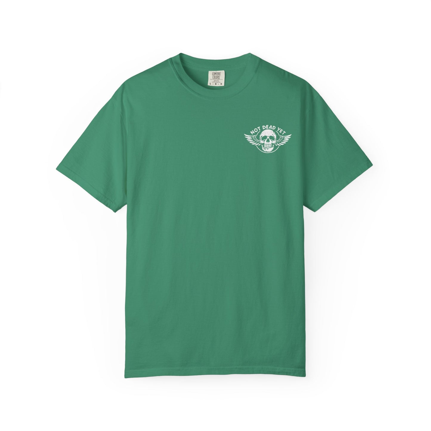 "Not Dead Yet - Winged Skull", Unisex T-shirt