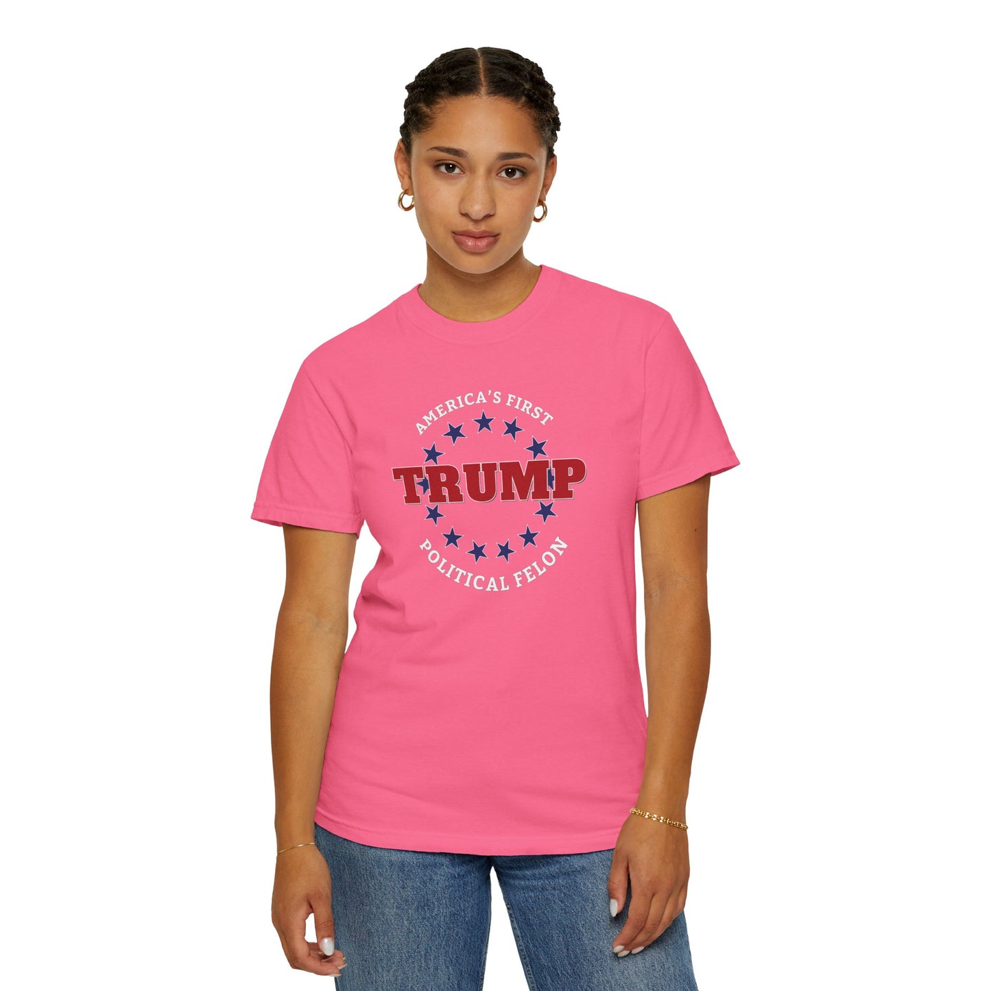 "Trump - America's First Political Felon", Unisex T-shirt