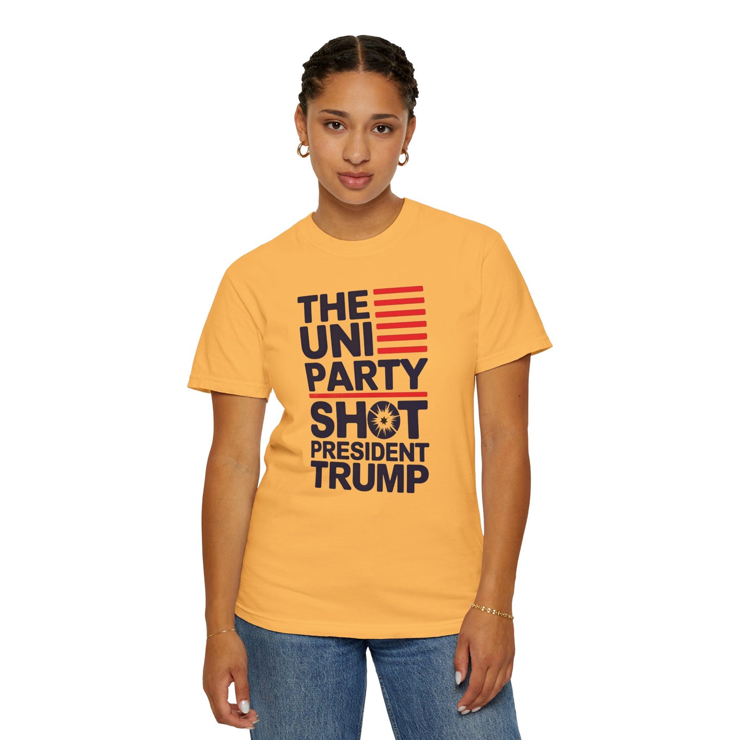 "The Uniparty Shot President Trump" #01, Unisex T-shirt