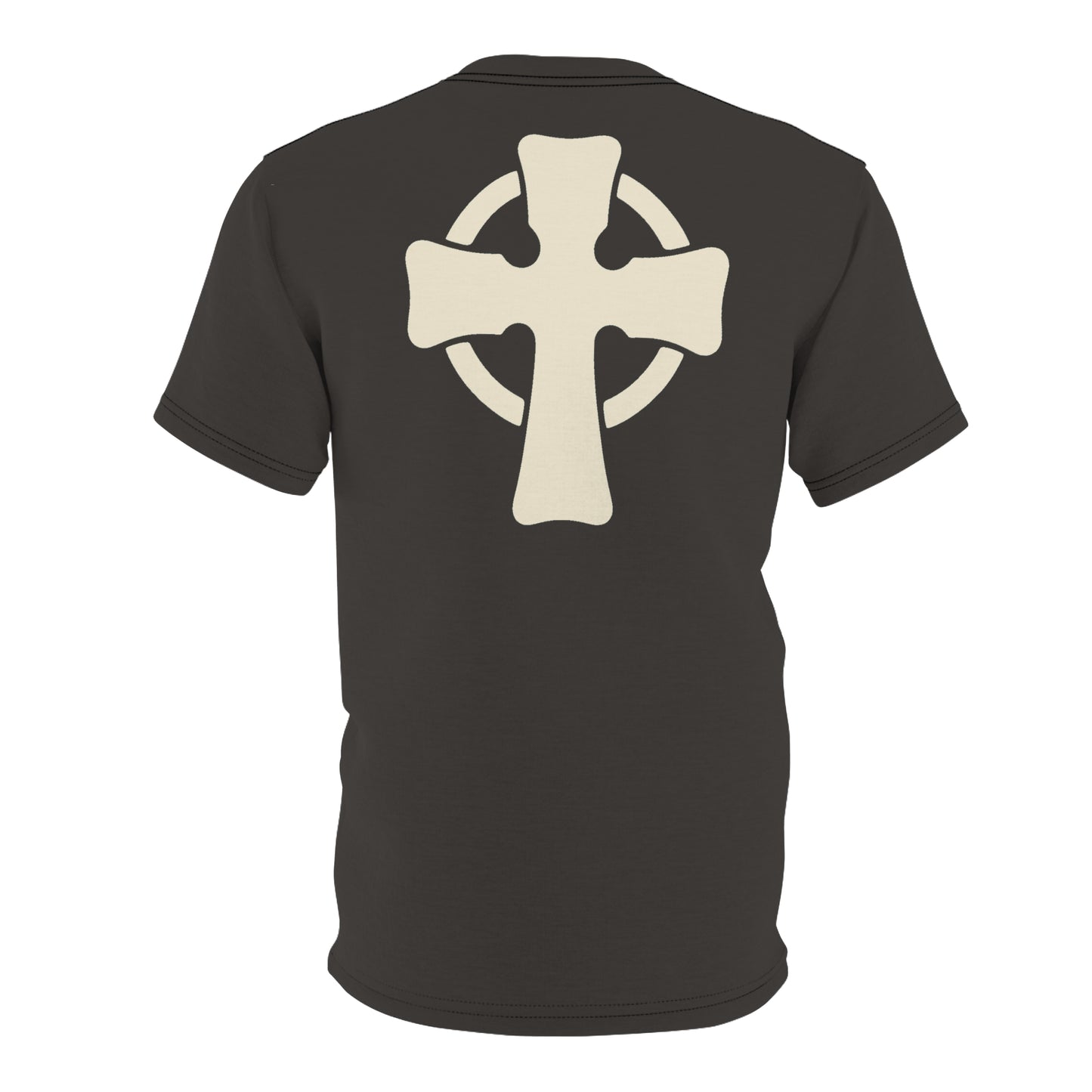 "Retro Jesus", Unisex T-shirt (Desert Shadow)