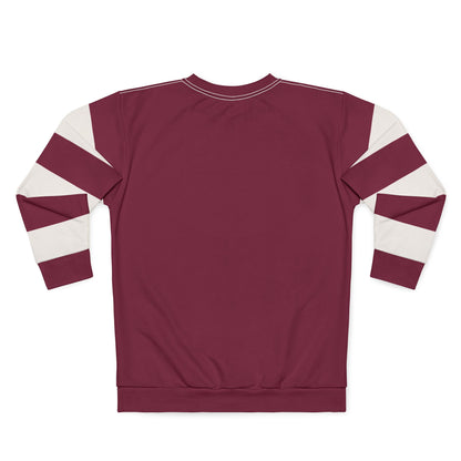 "Jailbreak 1976", Unisex Sweatshirt (Mulberry Red)