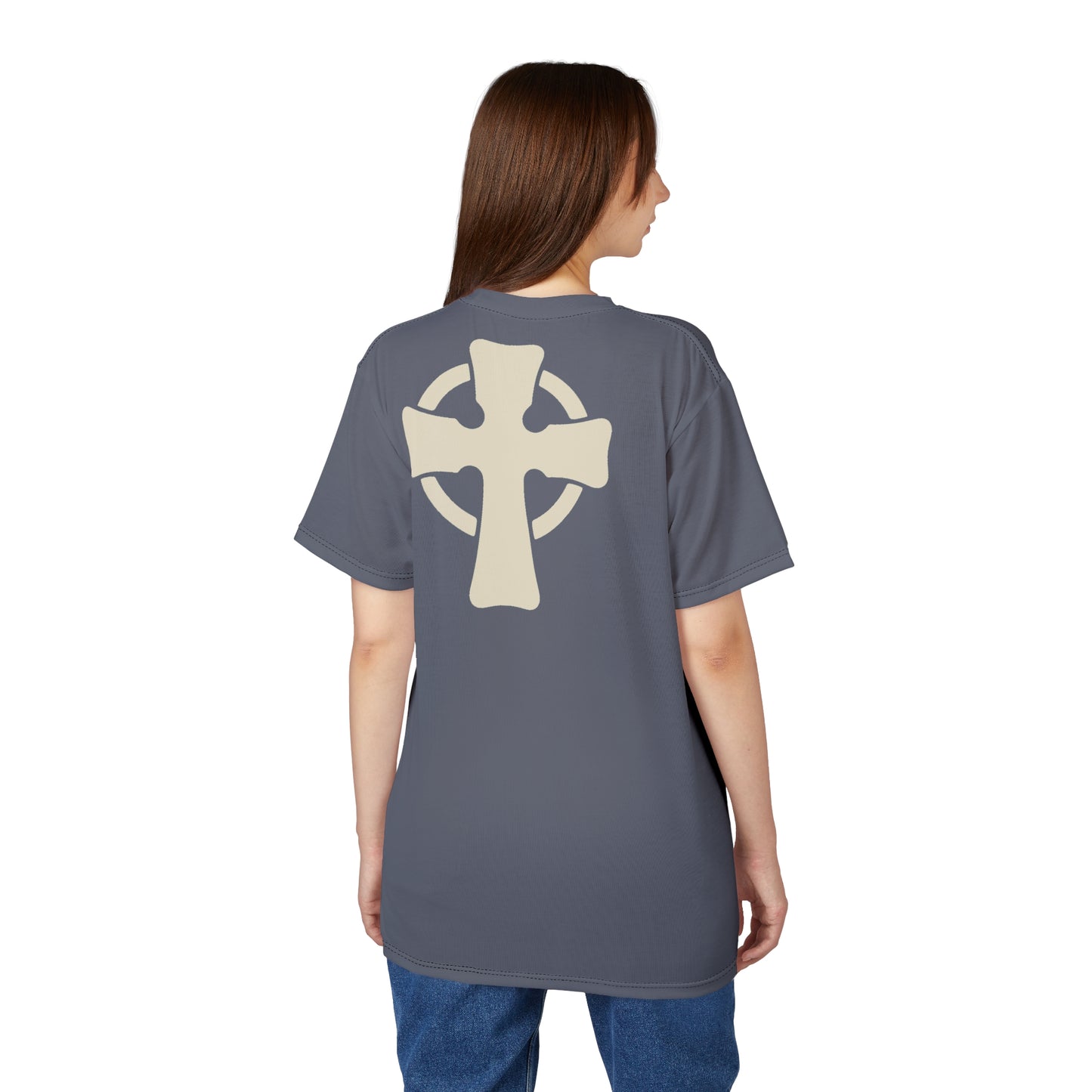 "Retro Jesus", Unisex T-shirt (Hong Kong Skyline)