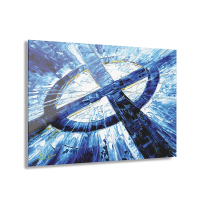 "He is the Light", Fine Art Acrylic Wall Prints (French Cleat Hanging)