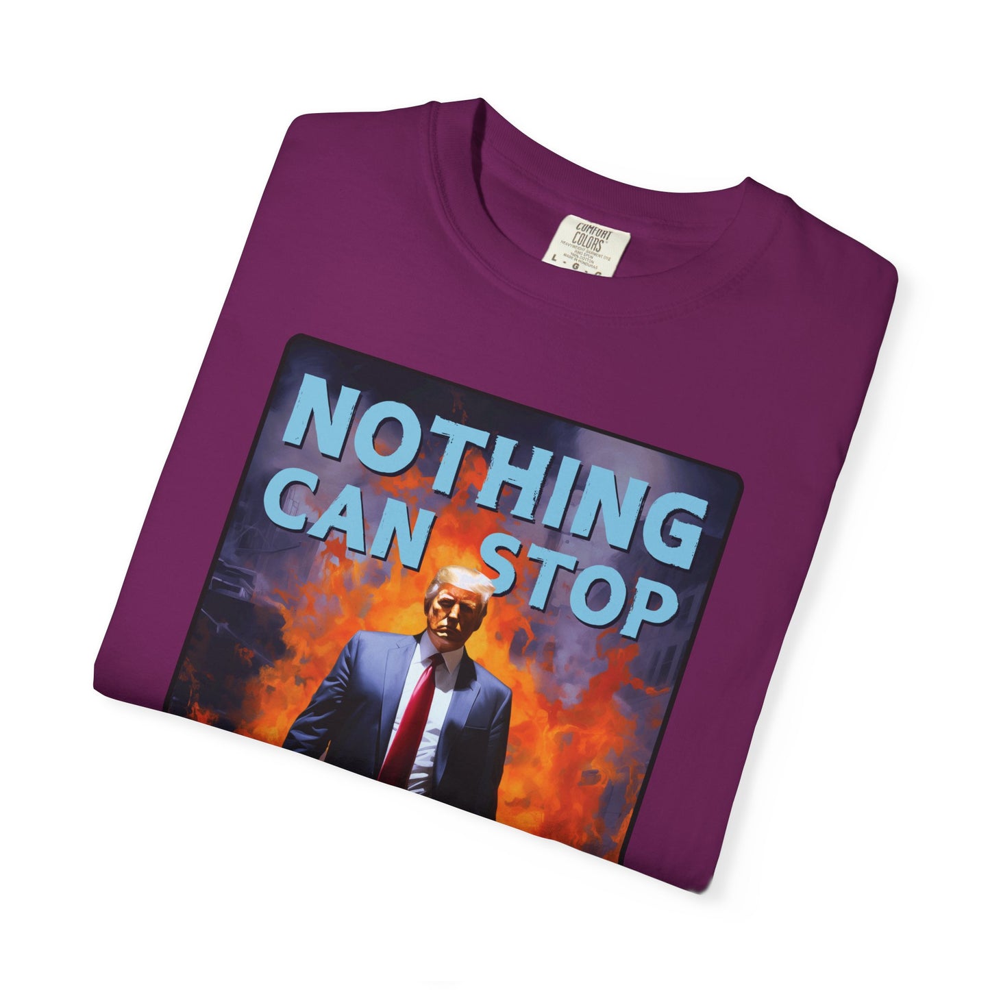 "Nothing Can Stop Trump", Unisex T-shirt (Dark Colors)