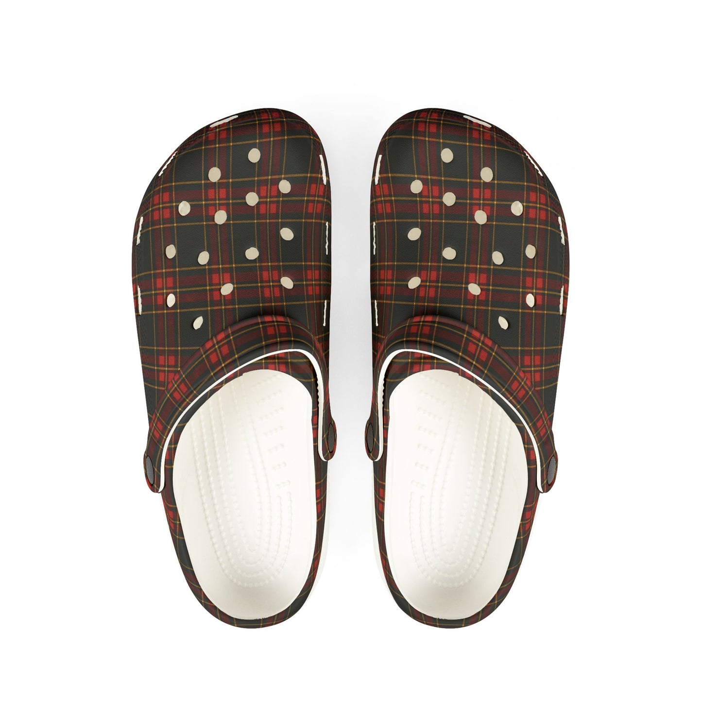 "Kilmor Gallóglach Tartan", Foam Rubber Clogs