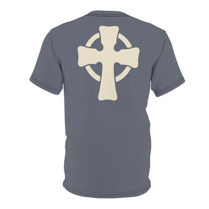 "Retro Jesus", Unisex T-shirt (Hong Kong Skyline)