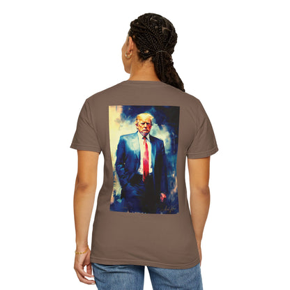 "Trump Portrait No. 6", Unisex T-shirt (Light Colors)