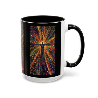"Born Again in His Radiance - Isaiah 60:1", Colorful Mugs (11oz & 15oz)