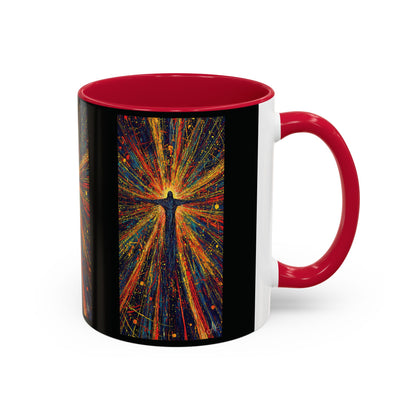 "Born Again in His Radiance - Isaiah 60:1", Colorful Mugs (11oz & 15oz)