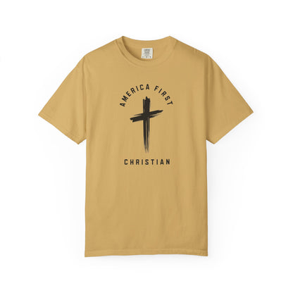 "America First Christian" #05, Unisex T-shirt (Light Colors)