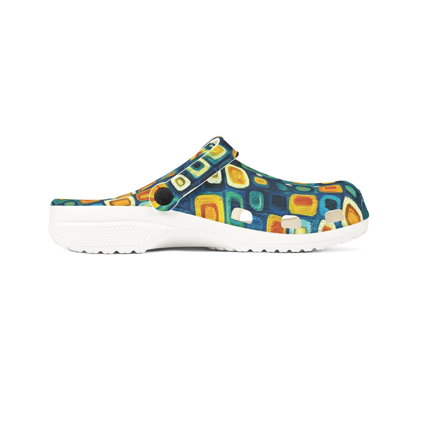 "Soul Mosaic", Foam Rubber Clogs