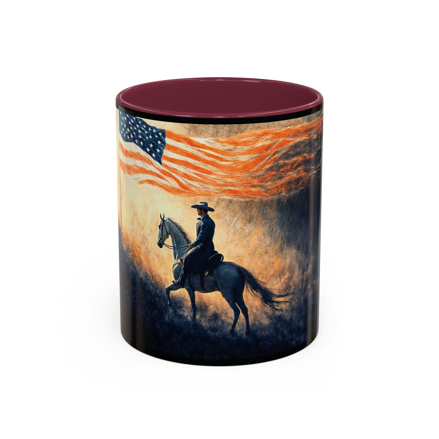 "Liberty under God", Colorful Mugs (11oz, 15oz)