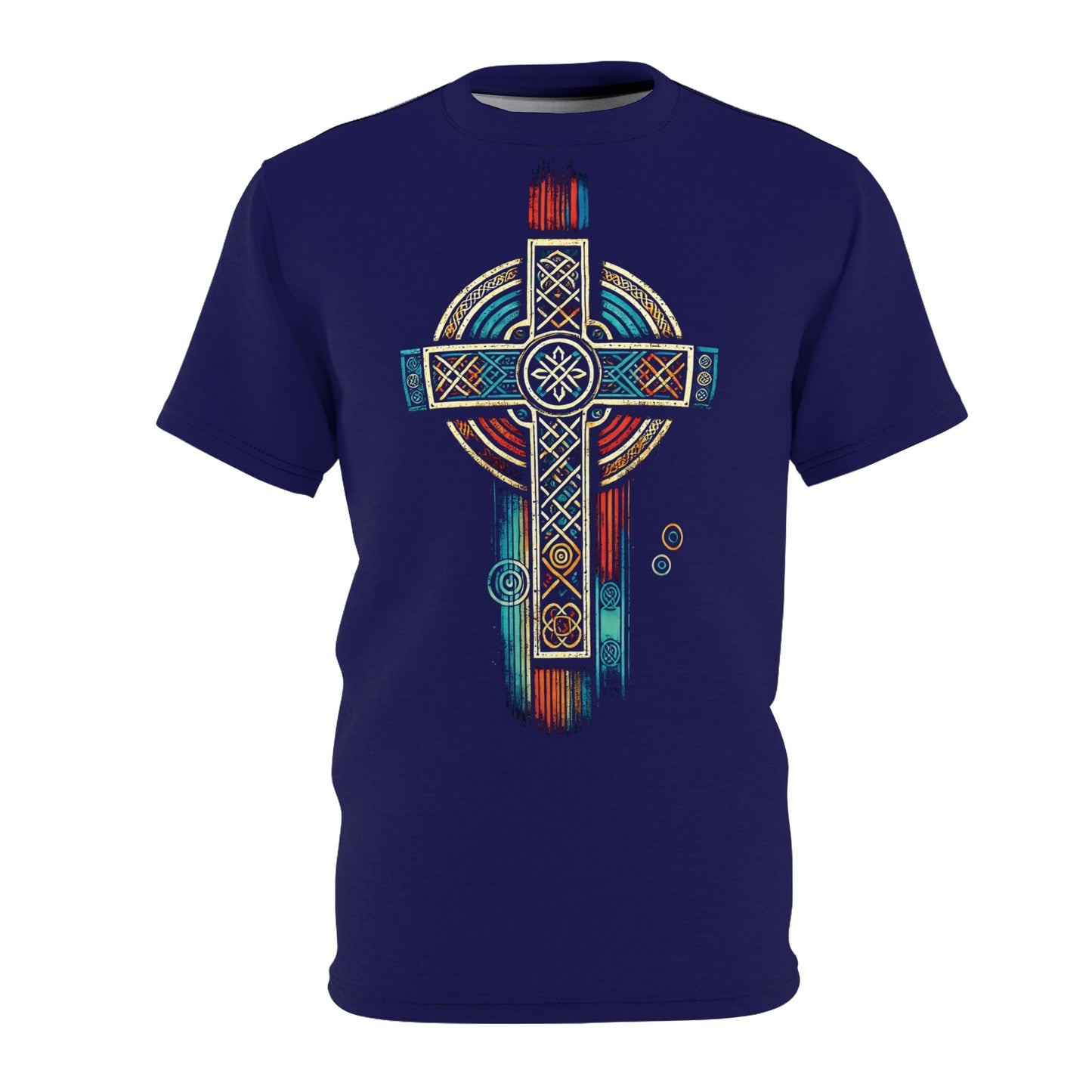"Ancestral Faith", Unisex Tee (Obsidian Blue)