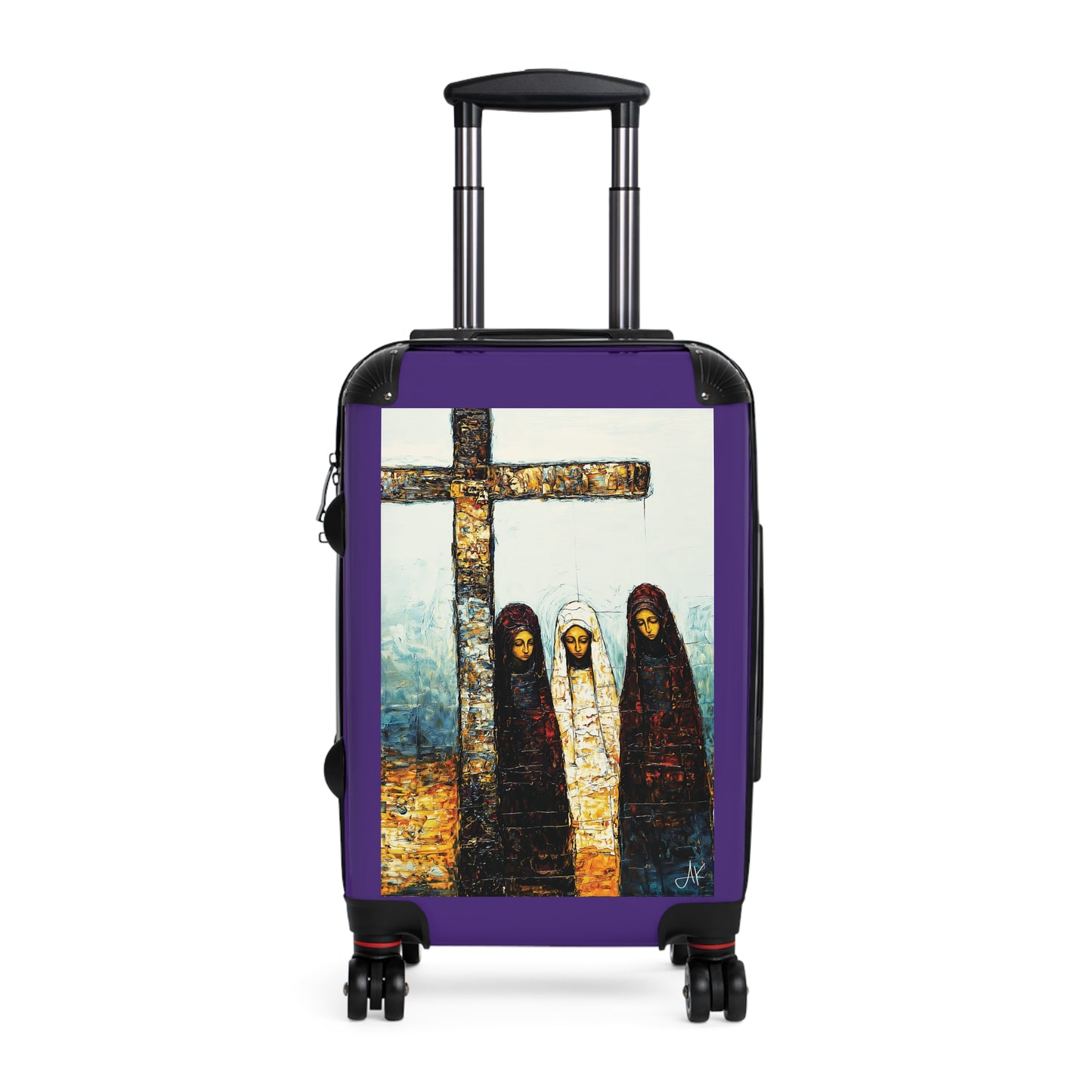 "At-the-Foot of the Cross - John 19:25", Suitcases (Purple)