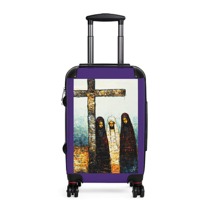 "At-the-Foot of the Cross - John 19:25", Suitcases (Purple)