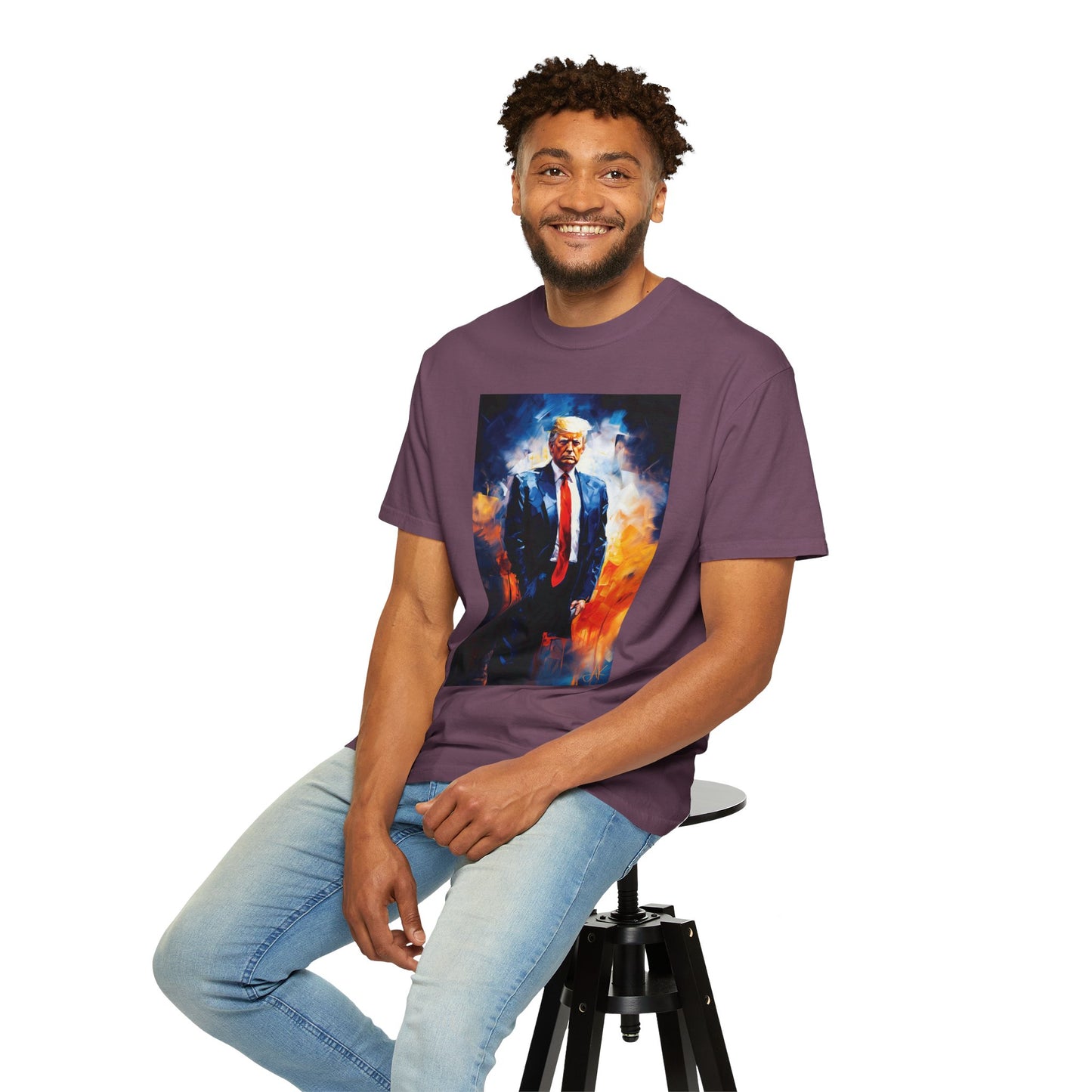 "Trump Portrait" #22, Unisex T-shirt (Dark Colors)