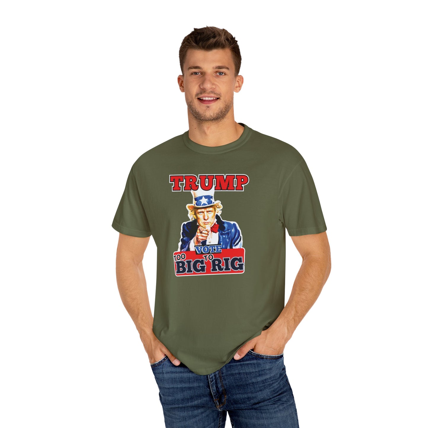 "Trump - Too Big To Rig", Unisex T-shirt