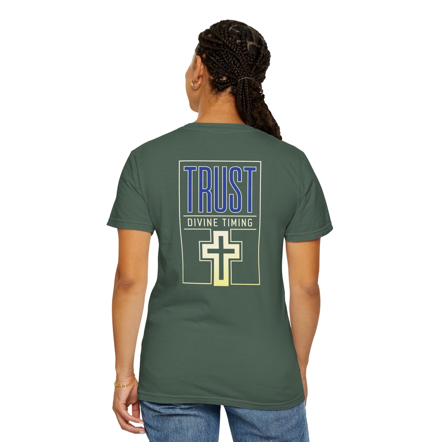 "Trust Divine Timing" #01, Unisex T-shirt