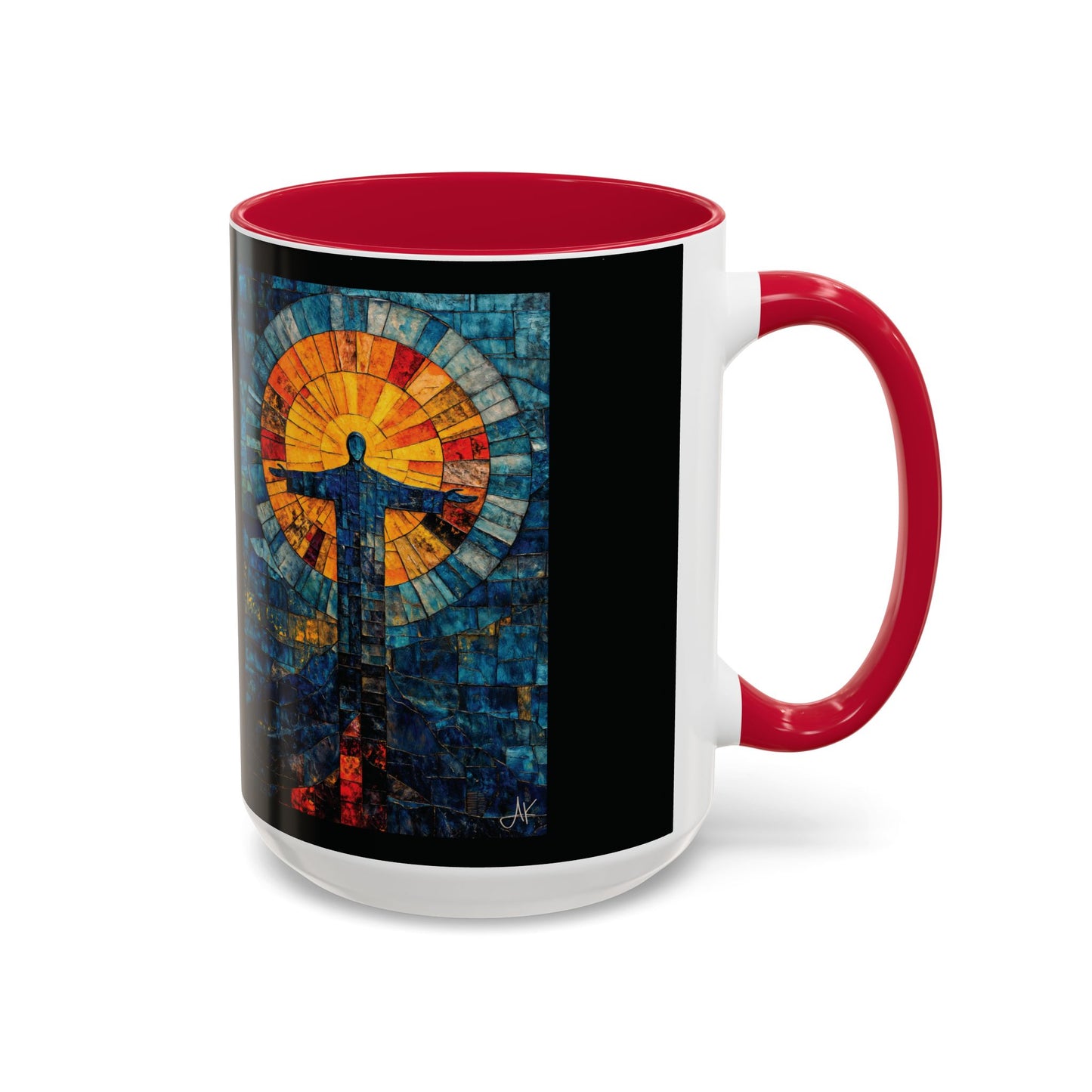 "Alpha and Omega - Revelation 22:13", Colorful Mugs (11oz, 15oz)