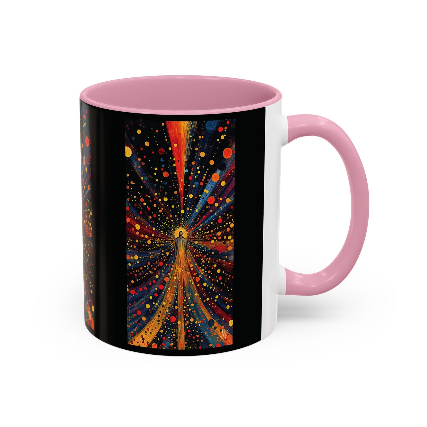 "Illuminated by Grace - 2 Corinthians 4:6", Colorful Mugs (11oz & 15oz)