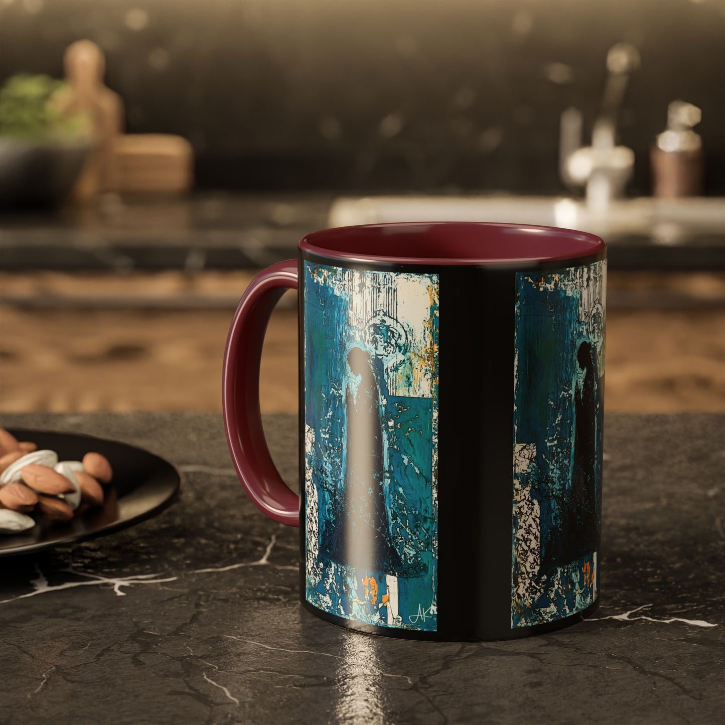 "Behold the Handmaid - Luke 1:38", Colorful Mugs (11oz, 15oz)